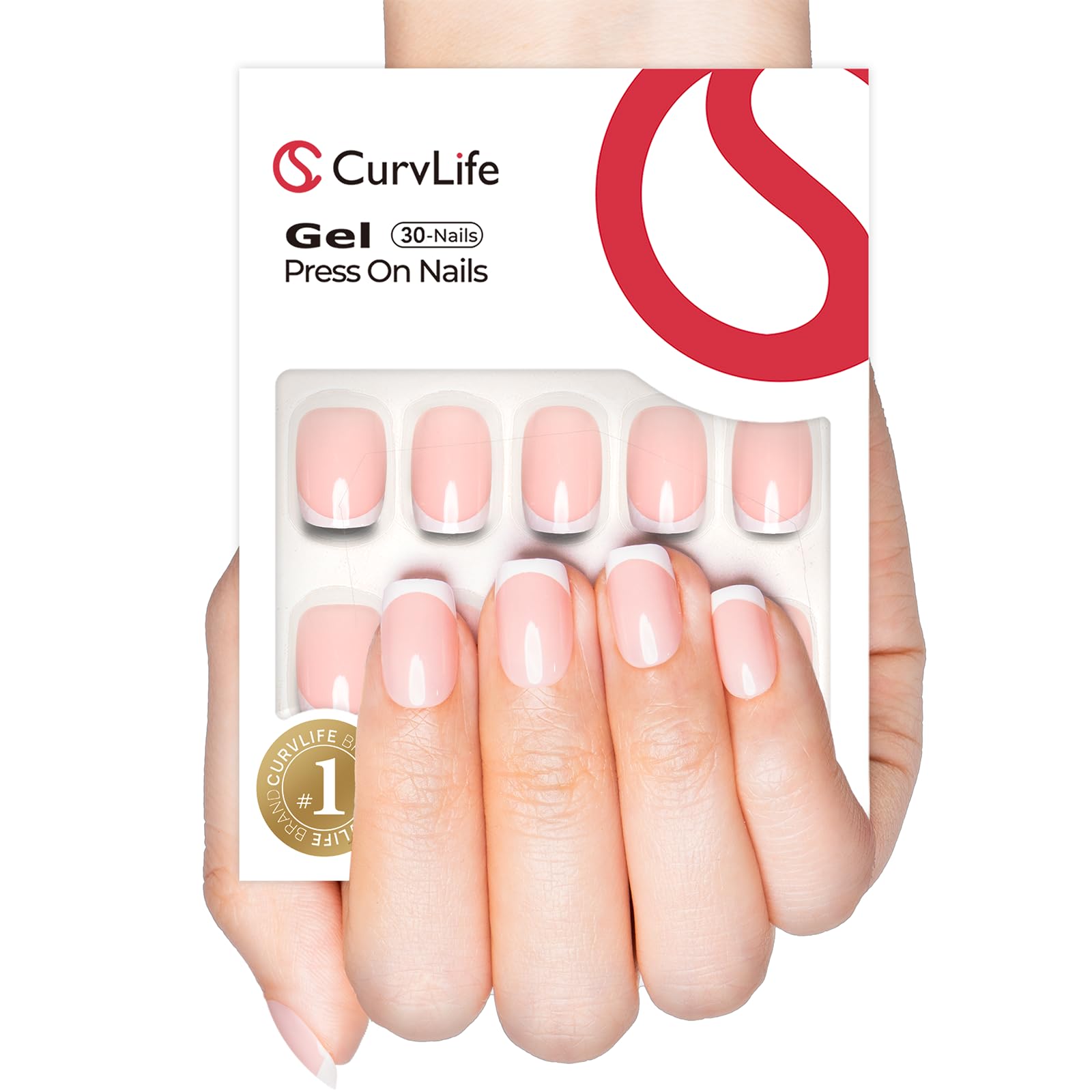 Amazon.com: Curvlife Soft Gel Press on Nails, Gel Nail Tips
